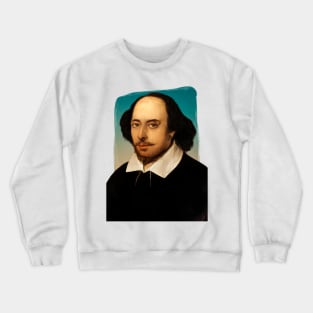 Famous Playwright William Shakespeare illustration Crewneck Sweatshirt